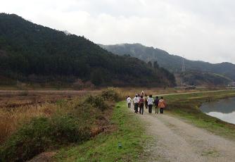 ひだか・おしゃべりウォーキング（日下川調整池）