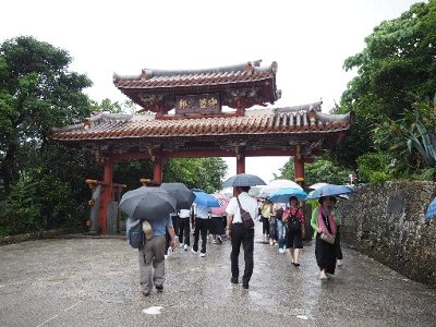 沖縄、首里城