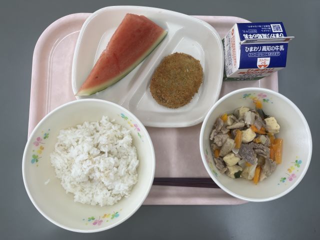 高野豆腐とゆず豚の炒め煮