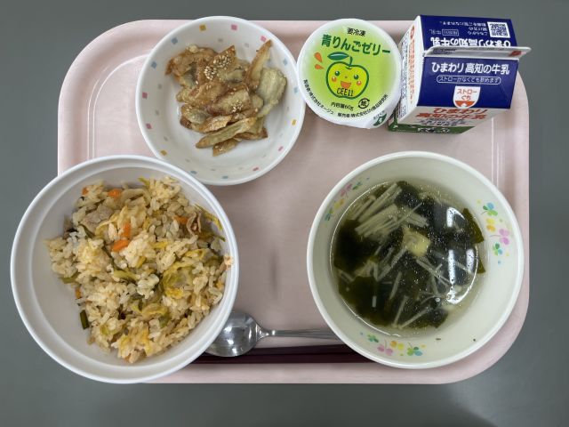 豚キムチご飯