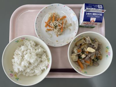 高野豆腐と柚ぶたの炒め煮