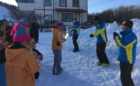 スキー学校閉校式